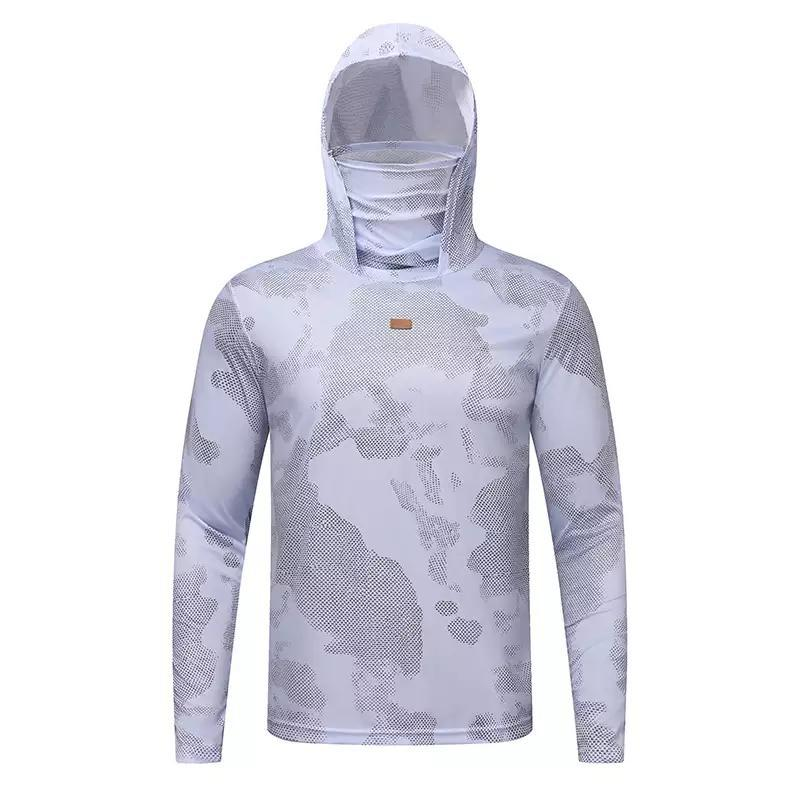 Fishing Hoodie - Men's Fishing Shirt, Long Sleeved UV