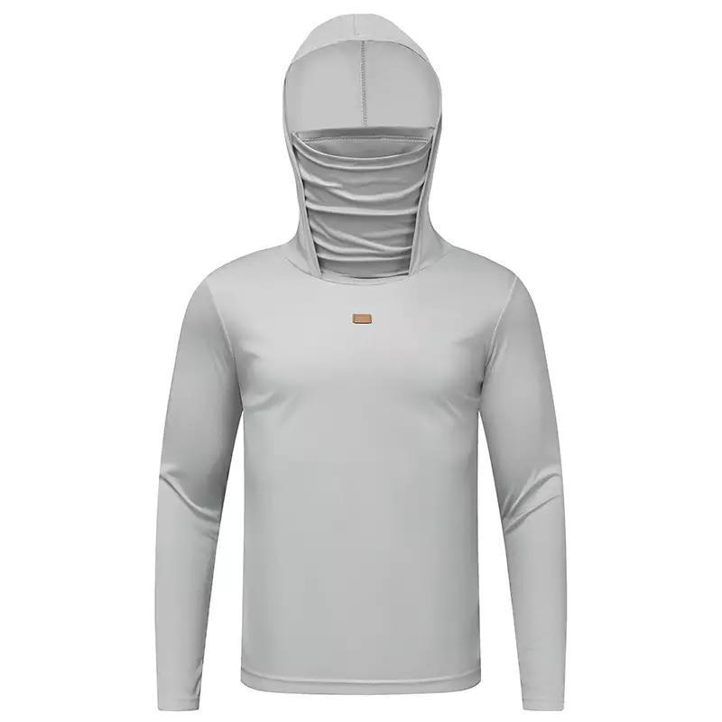 Men's Fishing Shirt, Long Slee - Fishing Hoodie ulasan dan harga