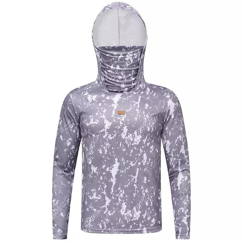 Men's Fishing Shirt, Long Slee - Fishing Hoodie ulasan dan harga