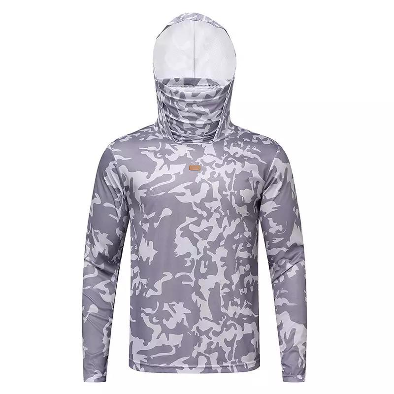 Men's Fishing Shirt, Long Slee - Fishing Hoodie ulasan dan harga