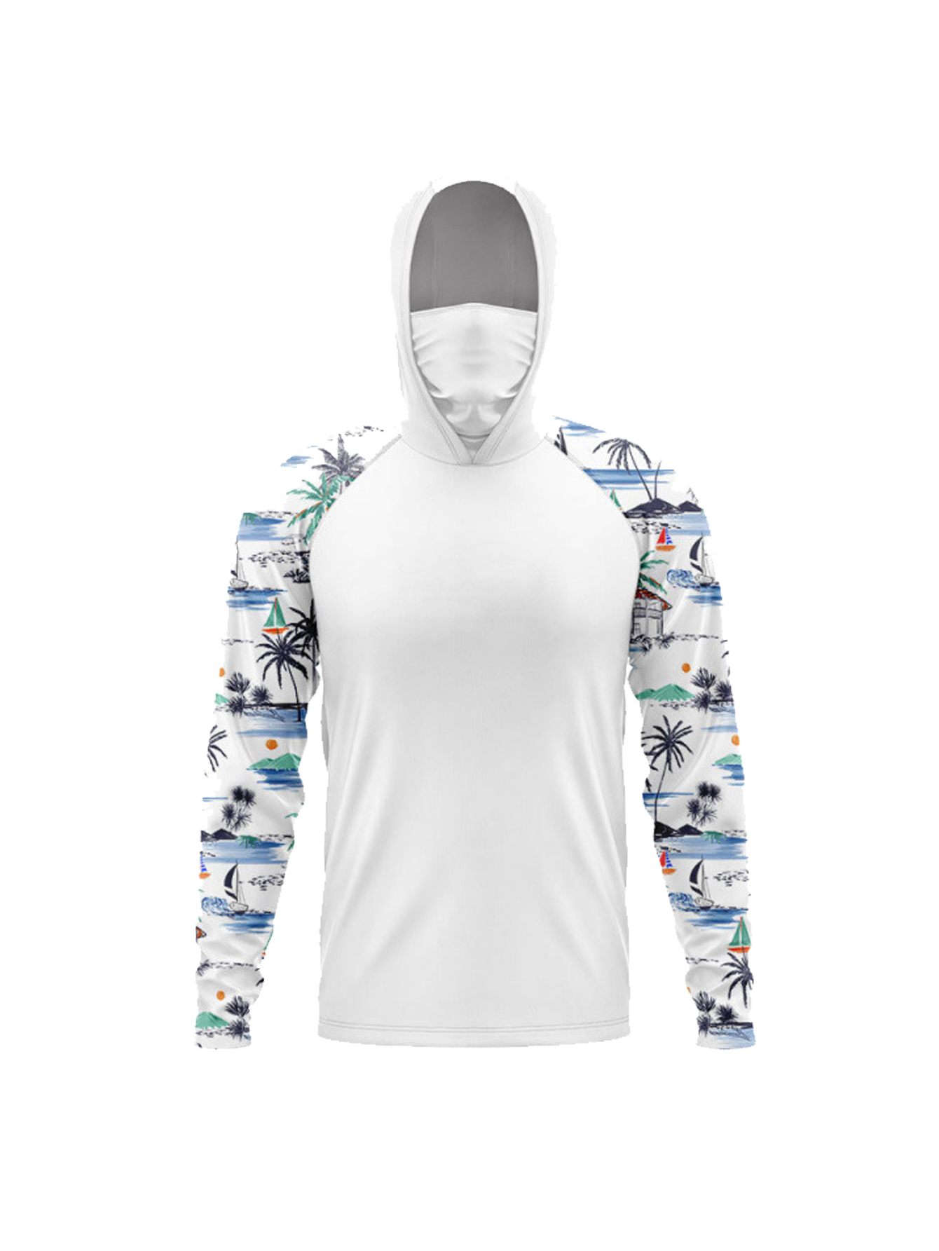 Fishing Hoodie Shirts with Mas - Fishing Shirt Uv Protection ulasan dan harga