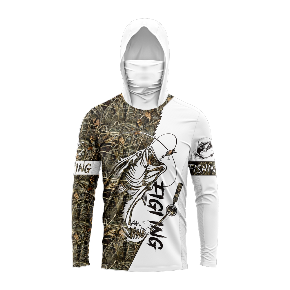 MALFC Men Hood Fishing Shirt l - Fishing Shirt Uv Protection ulasan dan harga