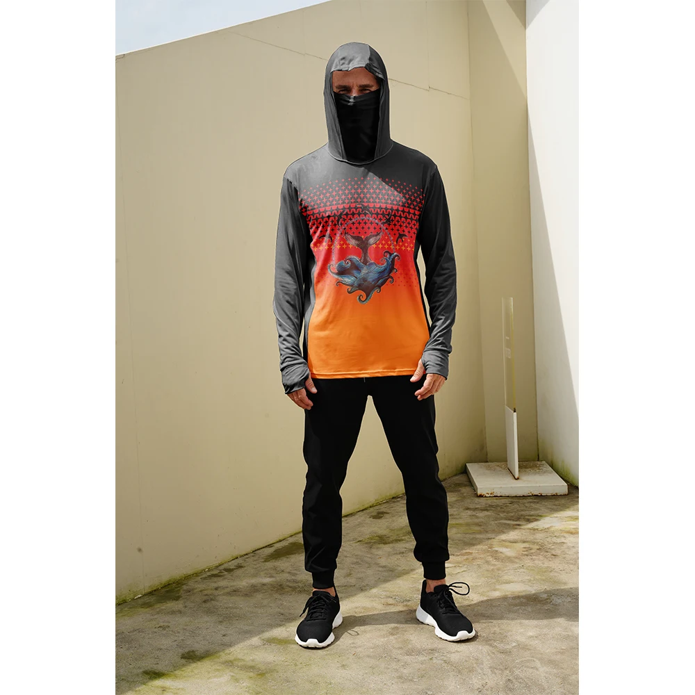 Fishing Shirts Men Sun Protect - Fishing Mask Sun Protection ulasan dan harga