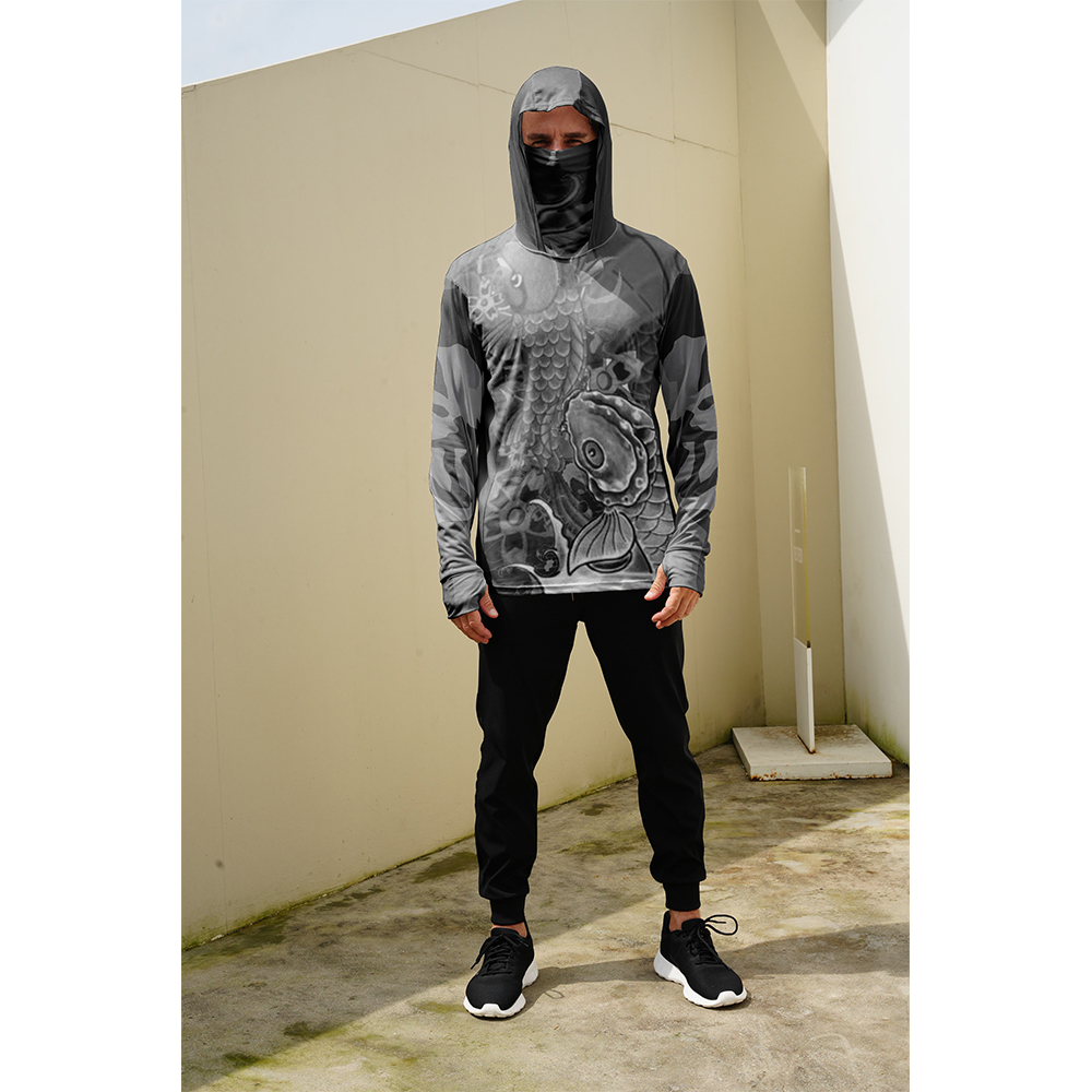 Fishing Shirts Men Sun Protect - Fishing Mask Sun Protection ulasan dan harga