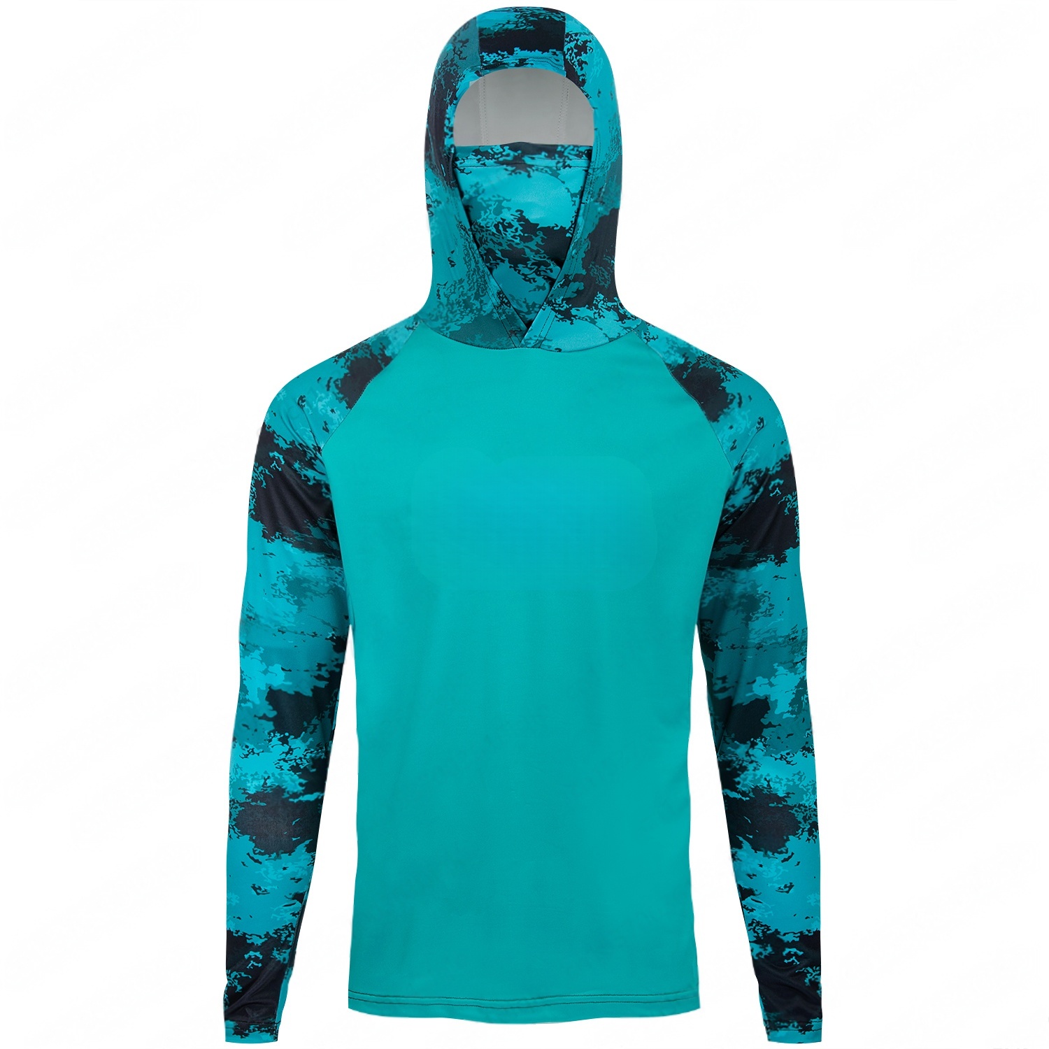 MALFC Fishing Apparel Men Hood - Fishing Shirt Uv Protection ulasan dan harga