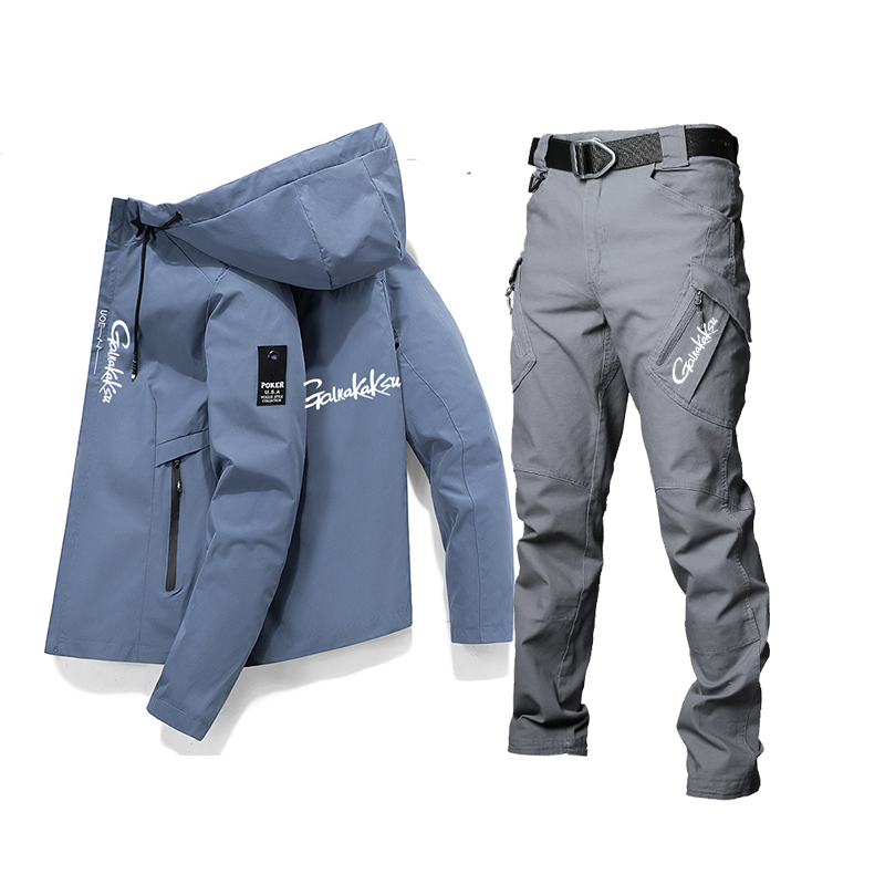 Spring Summer Outdoor Sports W - Fishing Rain Suit ulasan dan harga