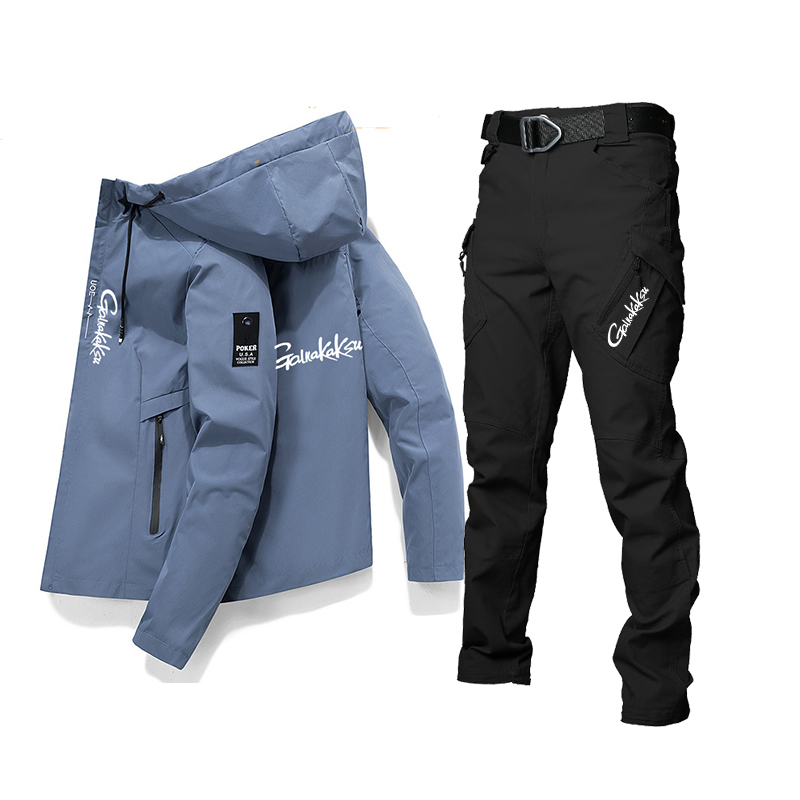 Spring Summer Outdoor Sports W - Fishing Rain Suit ulasan dan harga