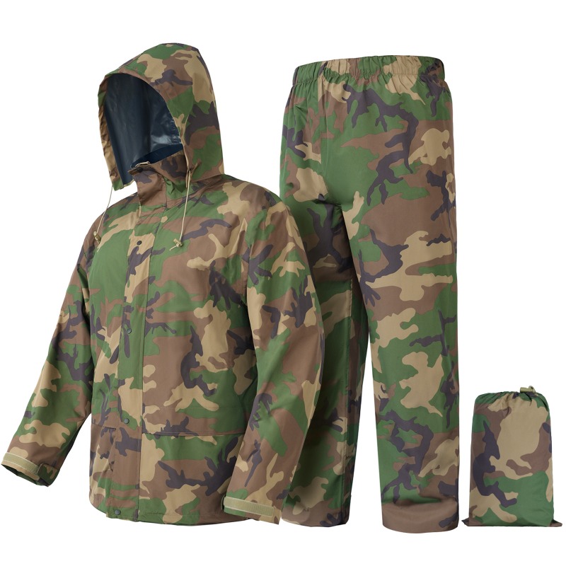 Outdoor Hunting Rainstorm-proo - Fishing Rain Suit ulasan dan harga
