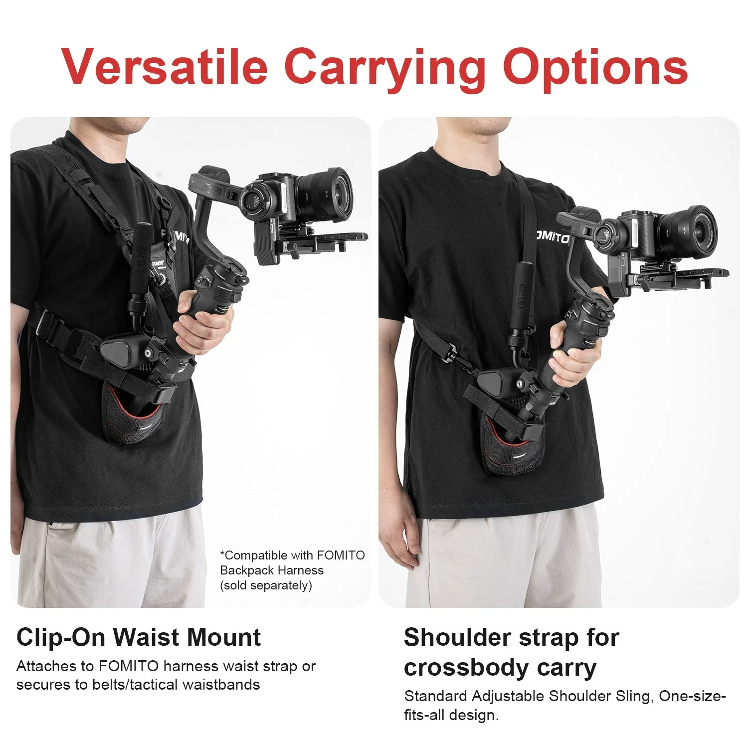 FOMITO Camera Stabilizer Shoul - Fishing Belt ulasan dan harga